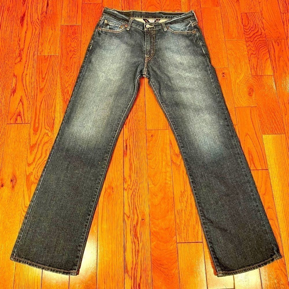 VINTAGE STRAIGHT LUCKY BRAND® SIZE 28 BLUE JEANS